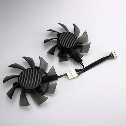 Graphics Card DC 12V 0.50AMP Cooling Fan for ASUS TUF-GTX 1660 1660TI Graphics Card Repair Parts