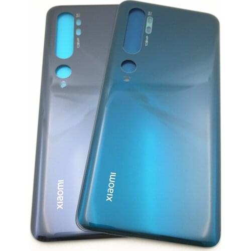 For Xiaomi Mi Note 10 10 Pro CC9 Pro Battery Back Cover Glass Housing Back Cover Houisng Door Case +Adhesive Sticker
