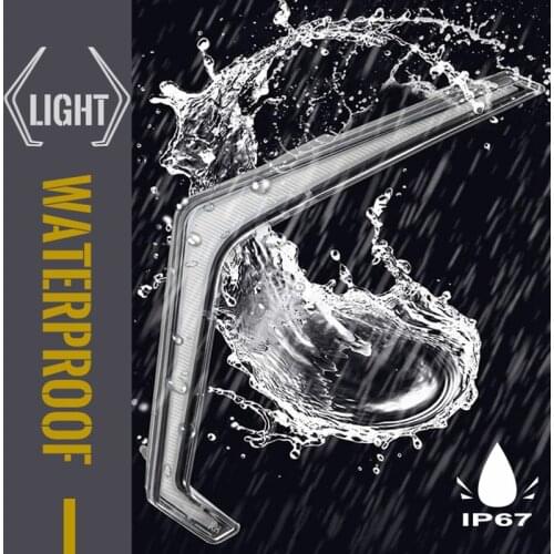 Fang Light LED DRL Turn Signal Light for 2018-2021 Polaris RZR XP 4 1000 Turbo