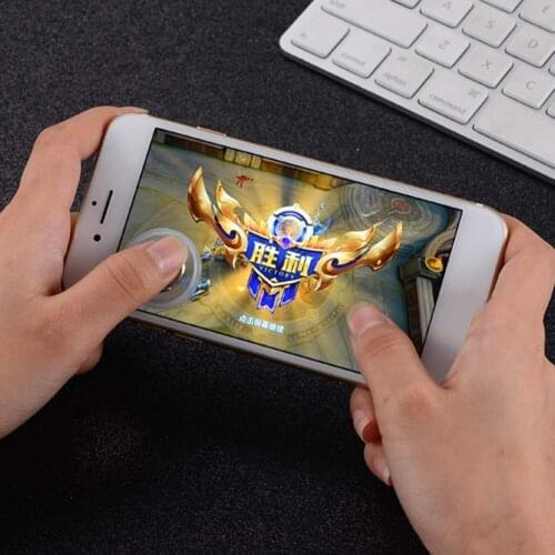 Q8plus Mini Round Game Joystick Touch Screen Controller for Mobile Phone Tablet