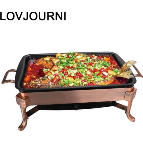 Izgara Grelha Para Korean Portatiles Camping Outdoor Grill Barbacoa Parrilla Churrasco Bbq Kebab Seafood Fish Barbecue Plate