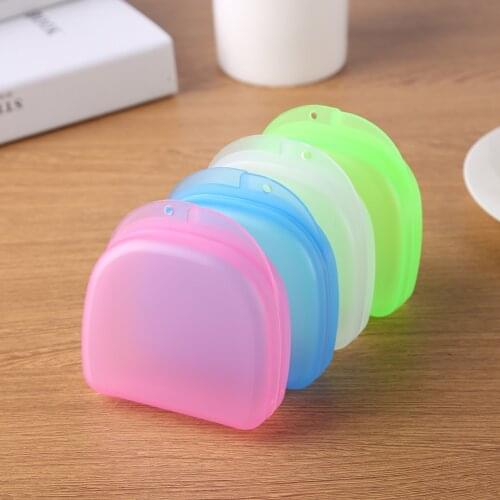 Tooth Retainer Box Braces Container Mouthguard Guard Denture Storage Case Cleaner Multi Color Organizer Case Cleaner Accessories