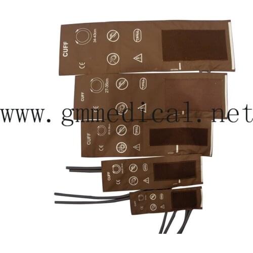 Reusable Blood Pressure Cuff With Dual Tube (Infant,Pediatric,small adult,adult,Large Adult,THIGH.without connectors