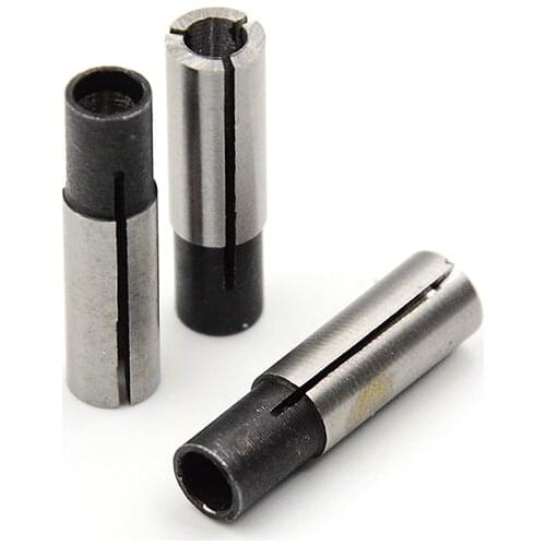 Adapter 1/8" Steel Engraving Bit 6mm to 3.175mm CNC Router Tool Adapter For Collet Engraving Bit CNC Router Tool