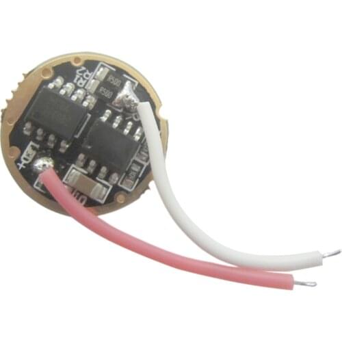 5-Mode 16mm 3.7V LED Driver For Cree 10W XM-L XML T6/U2 LED Light torch flash Light