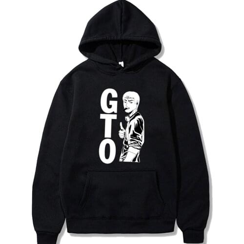 GTO Great Teacher Men Female Hoodie Casual Pullover Sweatshirt Fashion Japan Anime Hip Hop Tops