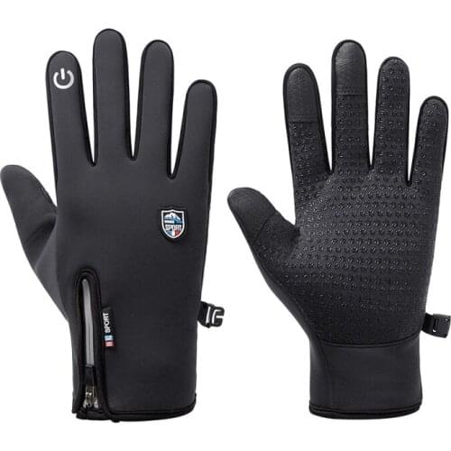 Unisex Touchscreen Winter Thermal Full Finger Fishing Cycling Ski Gloves