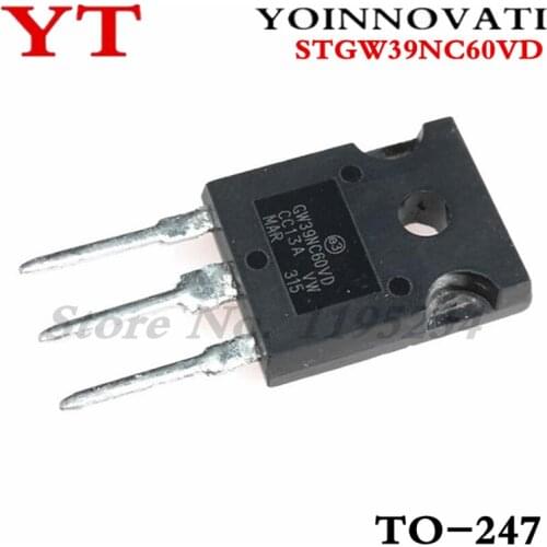 10pcs/lot STGW39NC60VD GW39NC60VD 39NC60 TO-247 IC Best quality