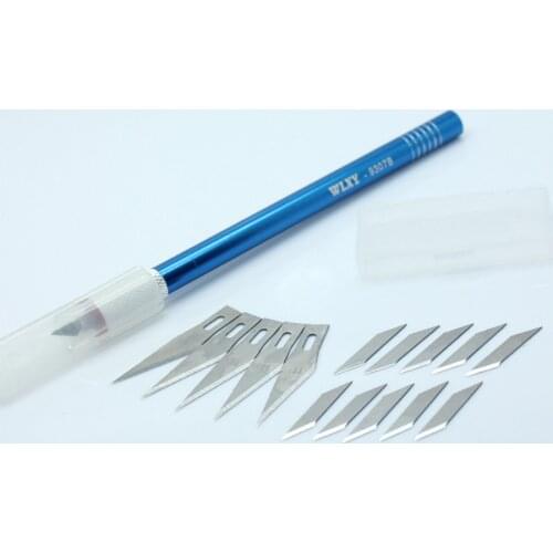 15 Blades Wood Carving Tools Fruit Food Craft Sculpture Engraving Knife Scalpel DIY Cutting Tool PCB Repair