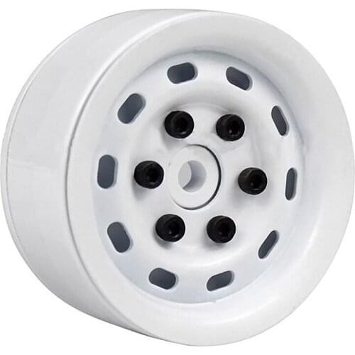 4pcs Heavy Duty 1.9" Beadlock Wheel Hub Wheel Rims for 1/10 Traxxas TRX4 Defender Axial SCX10 D90 RC Car Accessories