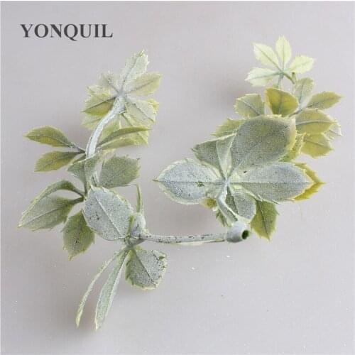 50PCS Artificial Plants Wedding Decorative Flowers Needlework Brooch Vases For Home Christmas Garland Flower DIY Accessories