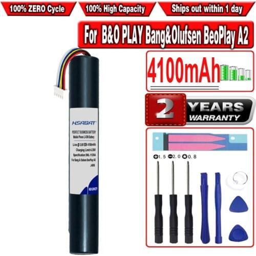 HSABAT 4100mAh J406 Battery for B&O PLAY Bang&Olufsen BeoPlay A2/Active/BeoLit 15/BeoPlayBeoLit 17 Speaker Accumulator