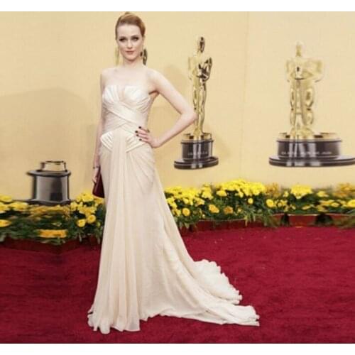 An051 2020 New Fashion Sexy Criss-Cross Evening Dress Elegant A-Line Length Party Gown Luxury Red Carpet Formal Gown