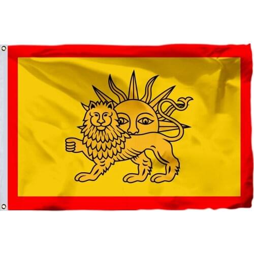Iran Nadir Shah 1736 Flag 90x150cm 3x5ft 100D Polyester Double Stitched High Quality Banner Free Shipping