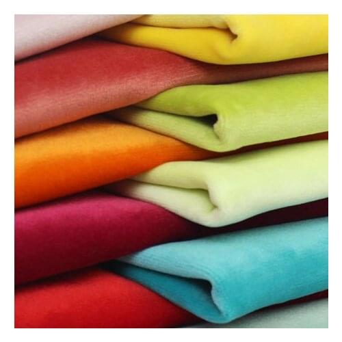 Short Plush Fabric Super Soft Cloth For DIY Handcrafted Pillow Shoes Toys Pajamas Bedclothes Sewing Material 50x145cm D30