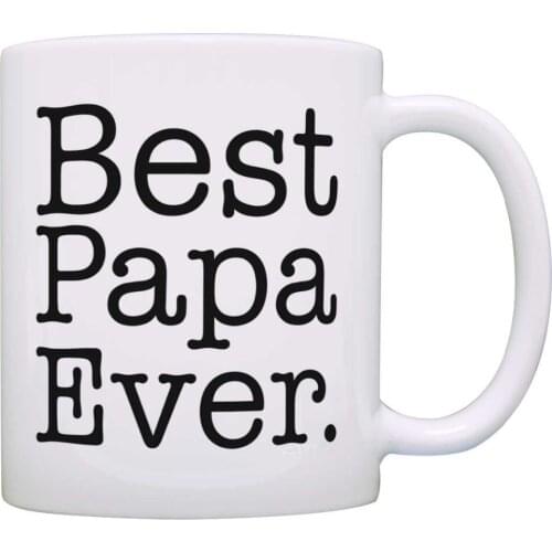 Best papa ever mug coffee creative ceramic mugs cup office tea mugs best goft for your papa