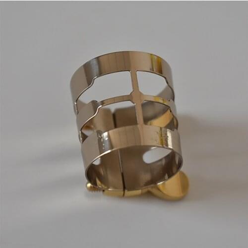 Cupronickel Reed Clip Ligature Fastener for Alto Sax Mouthpiece Clamp Parts