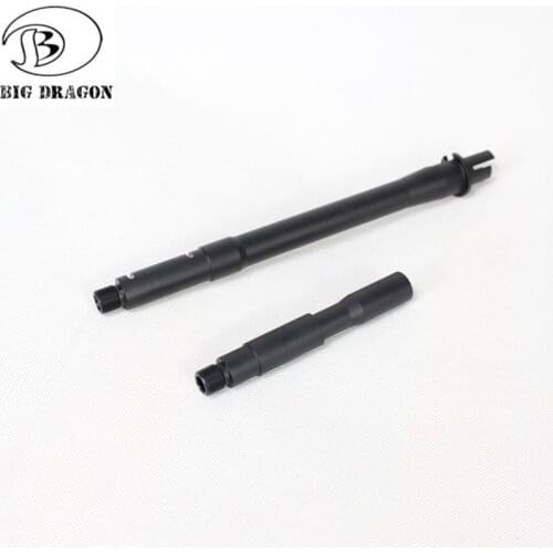 14.5"( 10.5"+ 4") M4 Series Outer Tube For Marui G&P CYMA Airsoft Toy AEG M20 Hunting Party