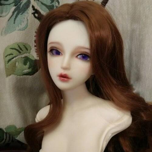 2021 New Style 1/3 1/4 1/6 1/8 Fashion Hair High Temperature Wire BJD Wig For Toy Doll Accessories