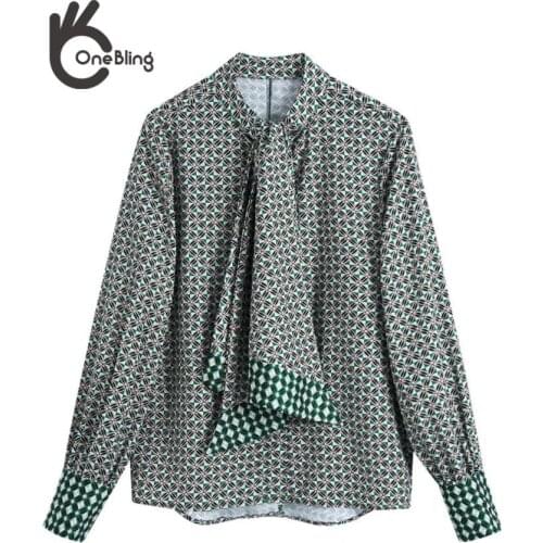 Женские рубашки с принтом ONEBLING China At AliExpress