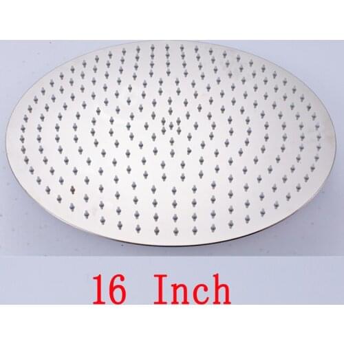 Wholesale and Retail Chrome Polished Bathroom Shower Head 16 Inch Raindall Shower Head