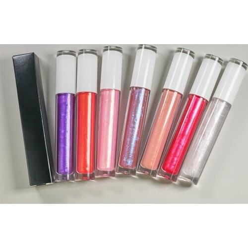 20 Colors Pearlescent Nourishing Lip Gloss Private Label Cosmetics Wholesale Bulk