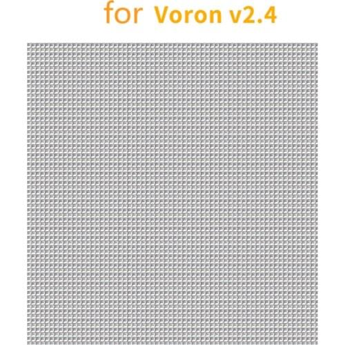 3D Printer Heat Insulation Cotton Sticker For Voron v2.4 350x350x10mm Heating Bed Pad 10mm Thickness Aluminum Foil Hot Plate