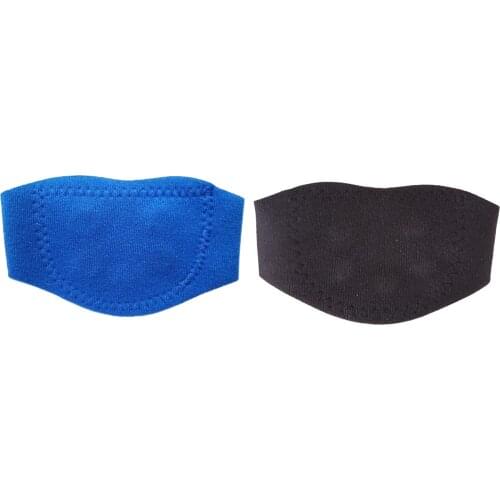 Tourmaline Portable Adjustable Self Heating Magnetic Physical Neck Wrap for Pain Relief Pressure in Spine