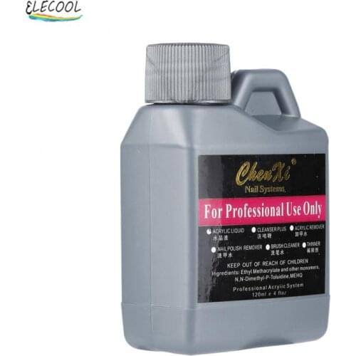 ELECOOL Nail Polish Clean Water Liquid UV Gel Polish Nails Art Polish Clean Acetone Bottle Polish Cleanser Remover Professional