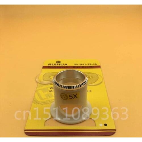 Free shipping 1pc Jewellers/Watches Magnifying Tools Sapphire Crystals Eye Loupe(4x/5x/10x/20x) Magnifier