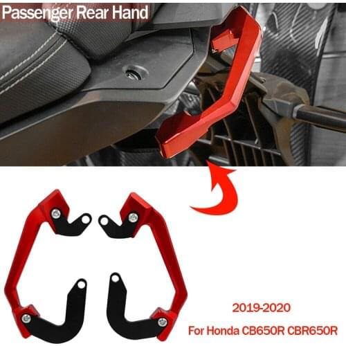 2020 New CB650R CBR650R Motorcycle Accessories Passenger Rear Seat Hand Rail Grab Bar Handlebar for Honda CB650R CBR650R 19-20