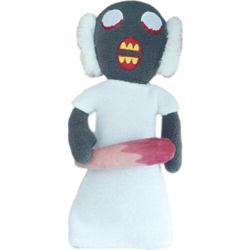 25cm Horror Game Granny Plush Figure Toy Soft Stuffed Doll For Kids Birthday Gift