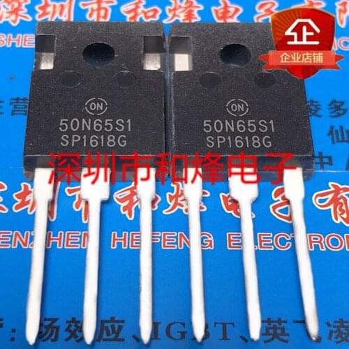 2pcs 50N65S1 NGTB50N65S1TO-247 600V 50A