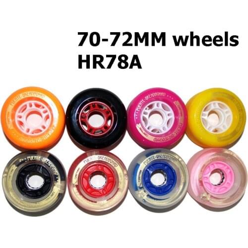 4Pcs 78A 70MM Skateboard Flash Wheels 72mm Cruiser SurfSkate Board Solid Frosted PU Wheels Replace Parts Supply Drop Shipping