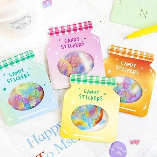 40 Pcs Cute Cartoon Decoration Stickers For Scrapbook Planners Gift Packing Scrapbooking Album Planner Journal Arts Diy Craft