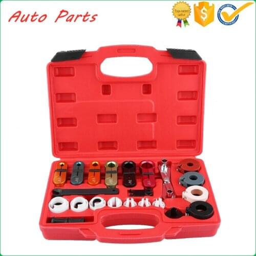 Fuel Transmission Line Cooler Quick Disconnect Automotive A/C Tool Kit Set for Ford Vauxhall Opel Separat AC hose and fuel line