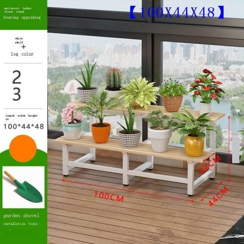 Huerto Urbano Para Plantas Table Terraza Decorativa Madera Estanteria Escalera Dekoration Balcony Shelf Plant Rack Flower Stand