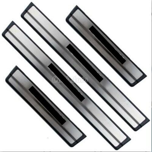 For Nissan X-Trail T32 High quality Stainless Car Door Sill Scuff Plates Protector Trim Cover 4pcs