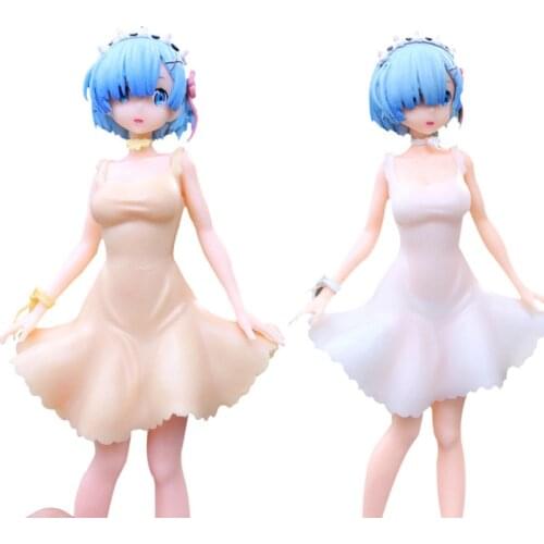 Rem Anime Re:Life in a different world from zero EXQ Rem Swimsuit Ver PVC Action Figure Figurine Model Toys Gift Action figure
