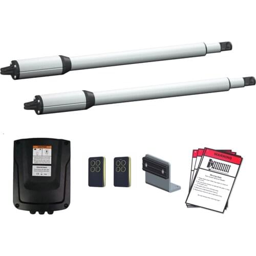 KINJOIN 200kg Electric Double-Arm Door Opener Intelligent Access Control System Automatic Door Opener for Household Swing Doors