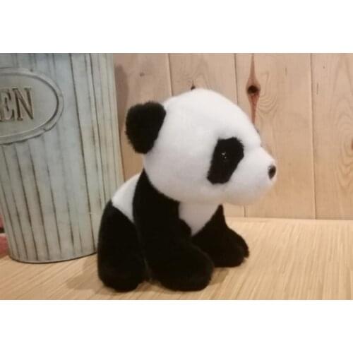 Small cute plush panda toy high quality soft panda doll gift about 18cm 2778
