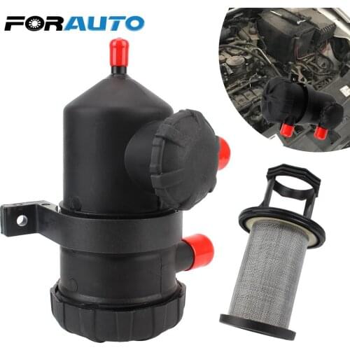 Oil Gas Separator Oil Separator Catch Can Filter For Ford Patrol Turbo 4Wds Charged Toyota Landcruiser Universal Provent 2Mgd-1
