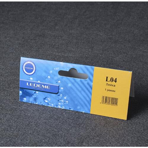 Wholesale Card Paper Packaging Design Header Cards Fabric Sample Accessory