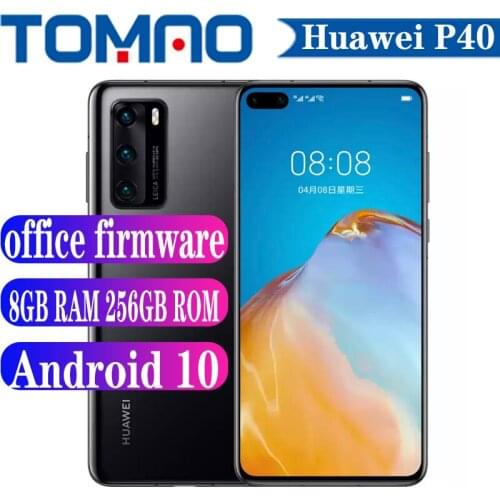 Original official Huawei P40 5G mobile phone 6GB 8GB RAM 128GB 256GB ROM Android 10 6.1" Kirin 990 5G Octa Core 50MP 3800mAh NFC