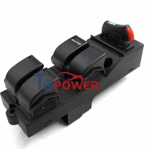 Power Window Switch 83593-S04-9500 Front Left for 1996-2000 Hondaa Civic DX EX-R GX LX Sedan NEW Car Accessories 83593S049500
