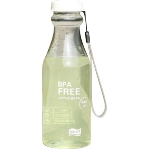 Student Plastic Cup Non Breakable Soda Bottle Outdoor Kettle For Children Water Frosted Camping Leak Sport Proof Travel Por D7S8