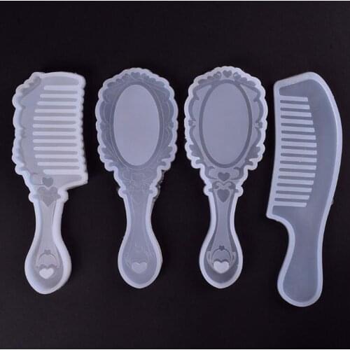 Comb Series Silicone Mold Epoxy Resin Jewelry Making Cosmetic Tools DIY Hand Craft