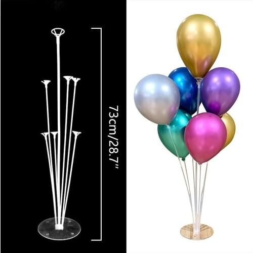 Balloon Stand Ballon Holder Column Birthday Party Decoration Kids Arch Flower Seal Clips Balloons Accessories