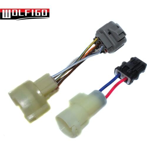 WOLFIGO New For Honda Civic Integra Prelude OBD0 to OBD1 Distributor Adaptor Harness Jumper DIY1045