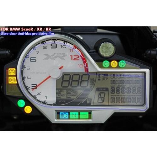 Km table Protection Film for bmw s1000r/s1000rr/s1000xr protective film wear-resistant anti-ultraviolet Anti-blue light